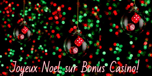 joyeux noel sur Bonus casino