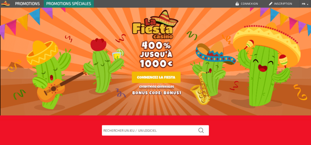 La Fiesta Casino Accueil