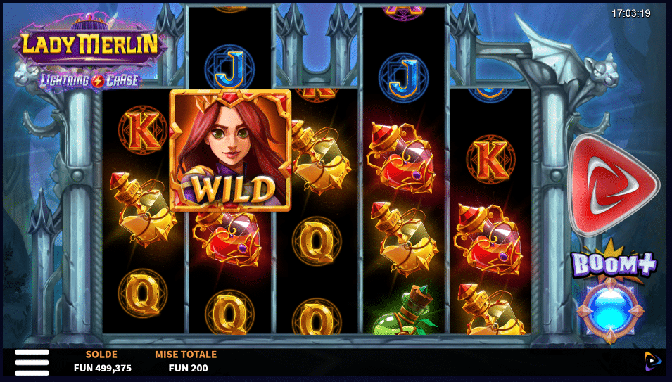 Lady Merlin Lightning Chase jeu d’une qualité exceptionnelle