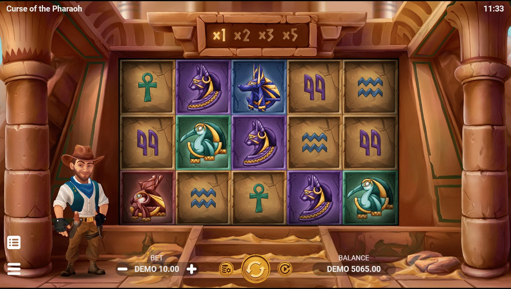symboles de Curse of Pharaoh