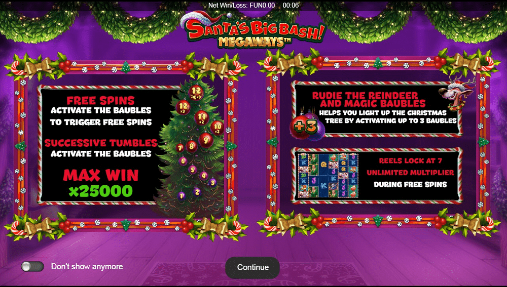 Santa’s Big Bash Megaways