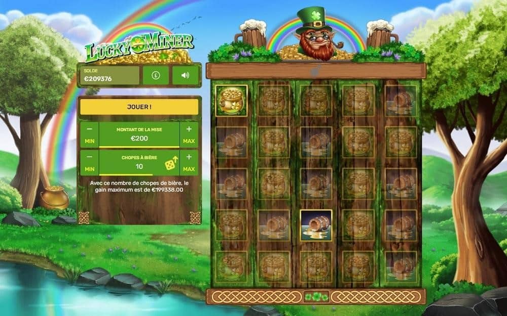 symboles lucky o'miner