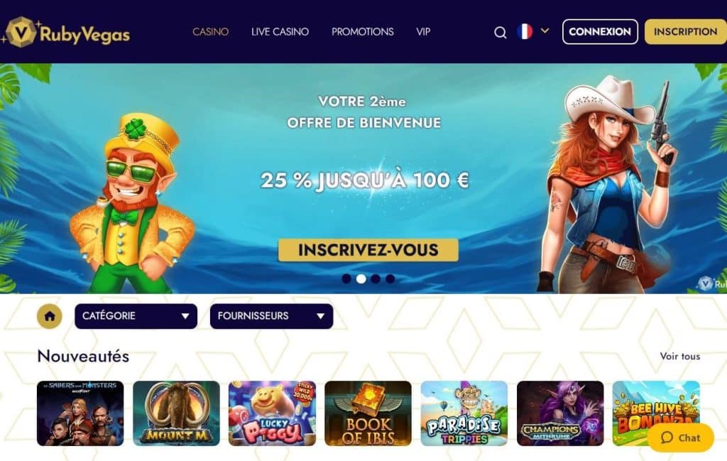 Ruby Vegas casino avis