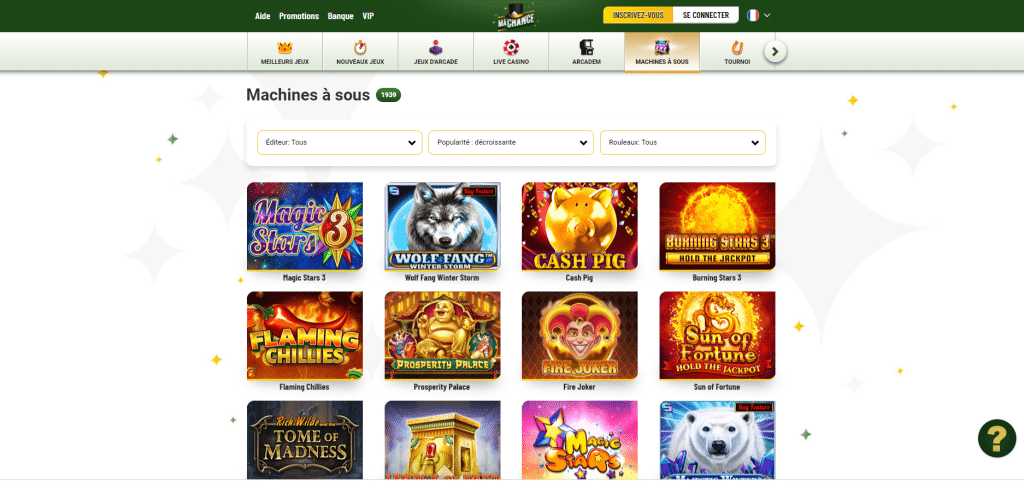 Ma Chance Casino Machine sous