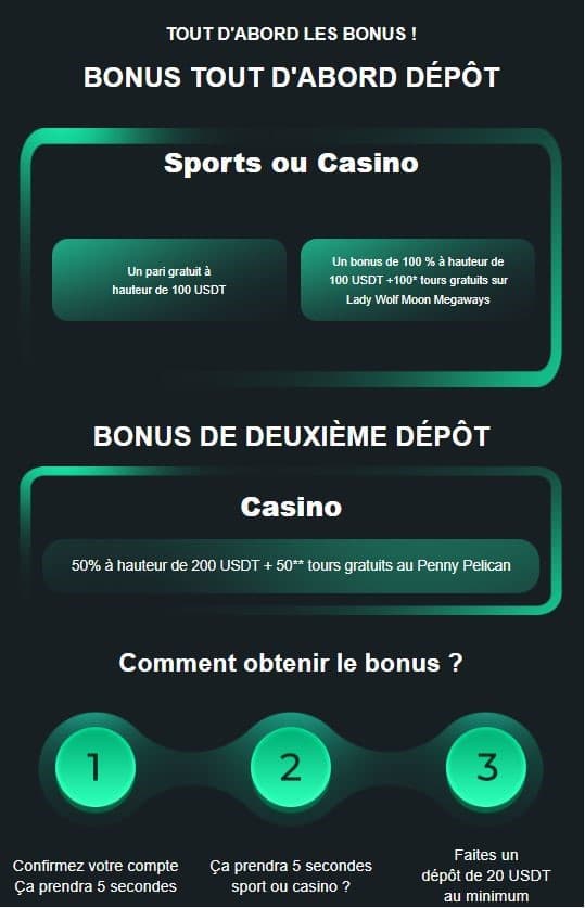 bonus bienvenue vave