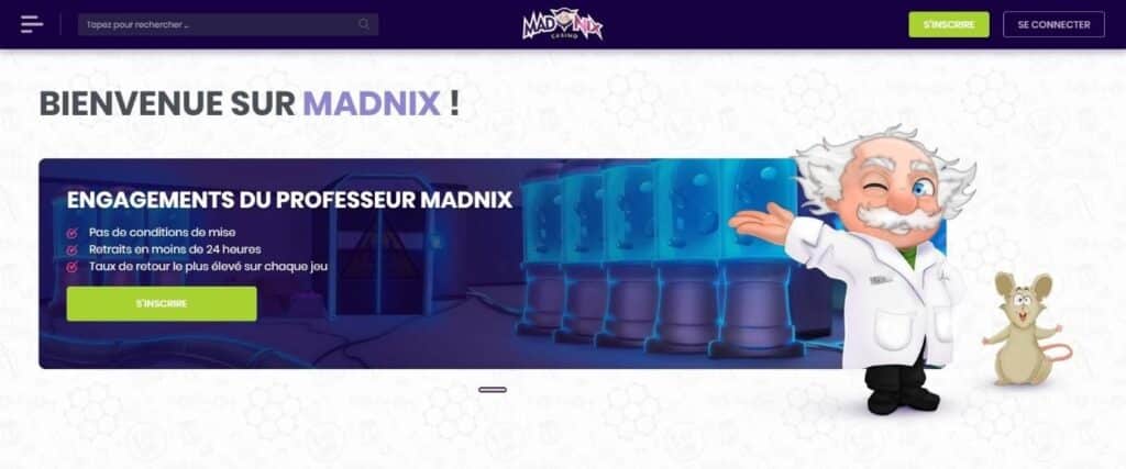 Madnix Accueil