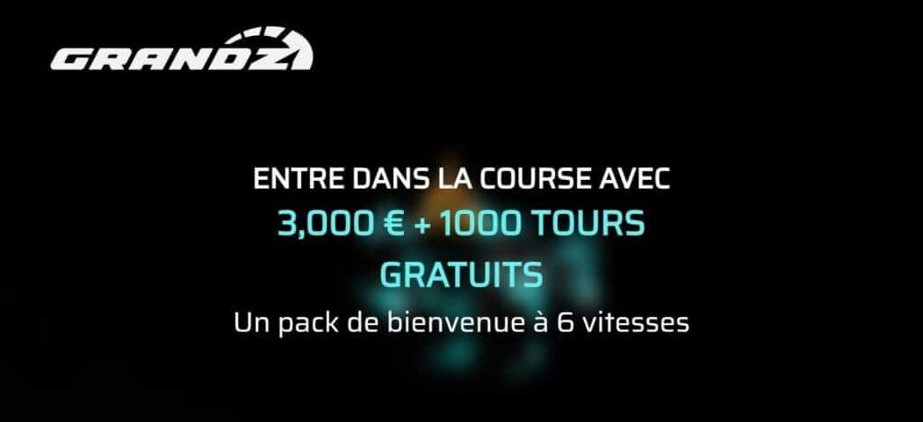 grandz bonus bienvenue
