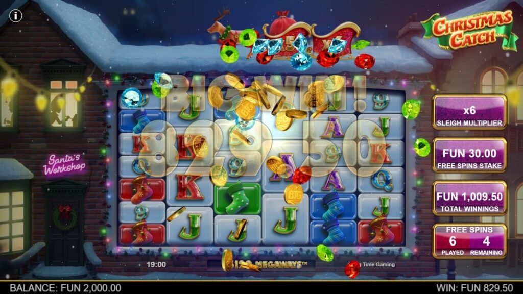 Christmas Catch gains