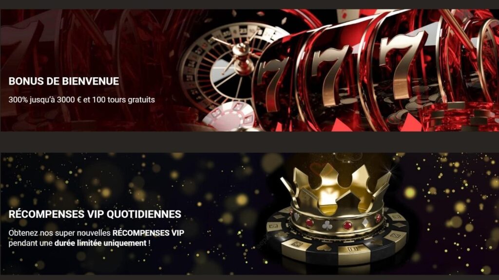 bonus et recompenses vip mega win